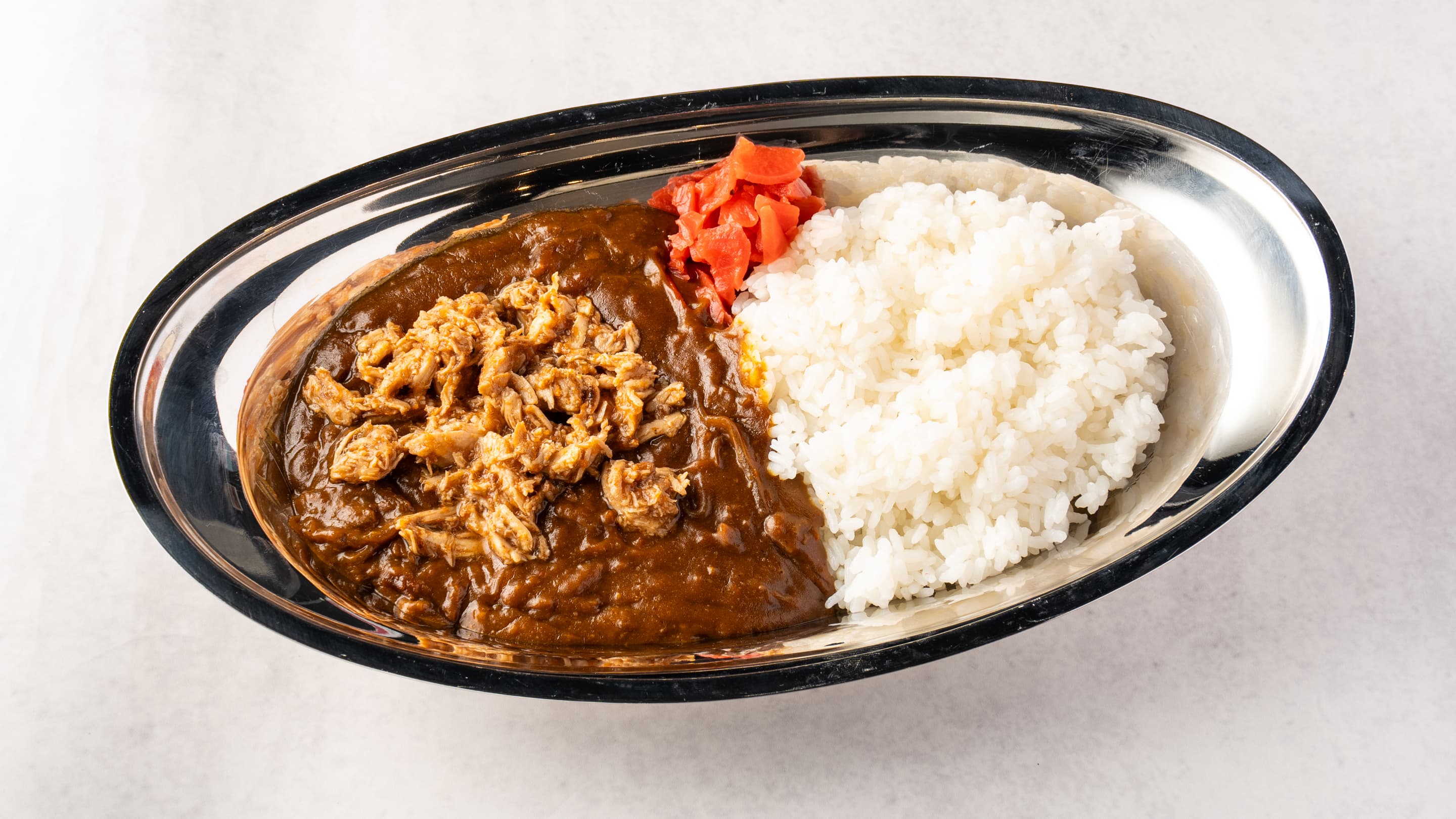 プルドチキンカレー